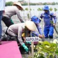 Kapolda Jateng Lakukan Green Policing di Pesisir Batang, Tanam 1.000 Mangrove Bersama Masyarakat