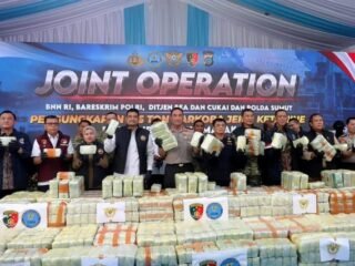 Kapal Perusahaan Malaysia Kirim 1,1 Ton Narkoba ke RI, Digagalkan Polri-BNN